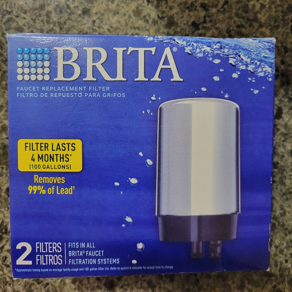 Brita 2-pack Faucet Replacement Filters